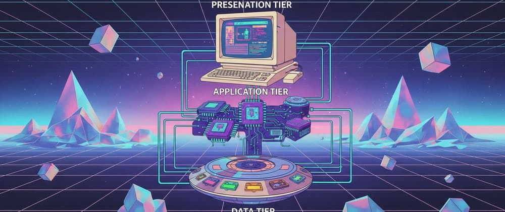 Blog post title: System Design - Three-Tier Architecture