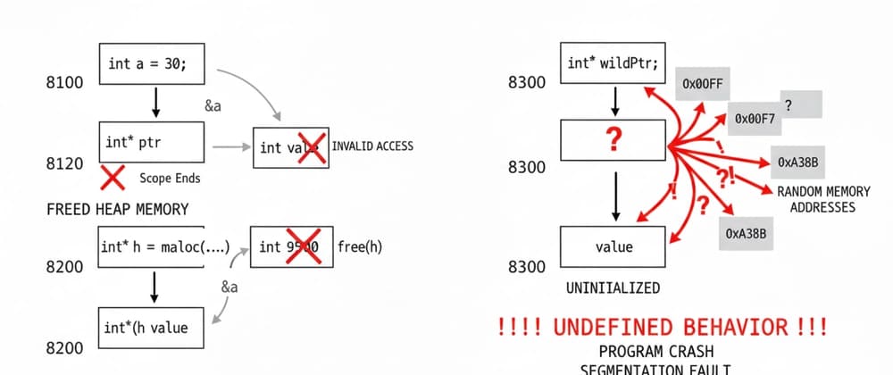 Blog post title: Wild and Dangling Pointers in C